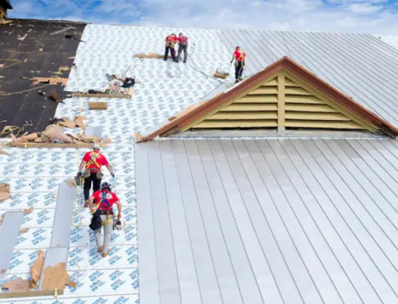 Commercial roofing Central Illinois roof replacement project
